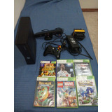 Xbox 360 + Joystick+6 Juegos Originales +kinetc