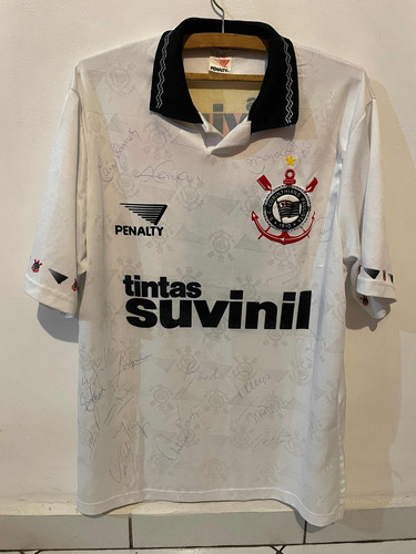 Camisa Corinthians 1995 Autografada