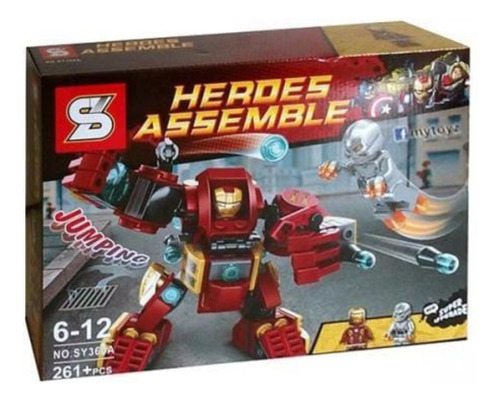 Simil Lego Ironman Robot 