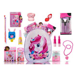 Kit Infantil De Maquiagem Com Mochila E Varios Itens