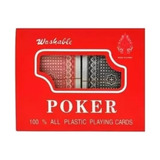 Baraja Cartas Juego Poker Plastificadas Lavable Trucos Royal