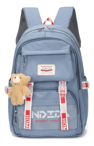 Mochila Grande Impermeável Kl Realce Asian Bear Design 45cm