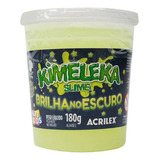 Kimeleka Slime 180g Art Kids Brilha No Escuro Acrilex 