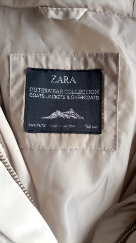 Campera Inflable Mujer Marca Zara