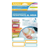 Etiquetas Autoadhesivas Resistente Al Agua 30 Unid