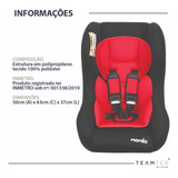 Cadeira Infantil Para Carro Nania Luxe Accès Trio Rouge