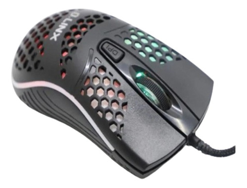 Mouse Alambrico Mu-999 Luces Rgb Linx