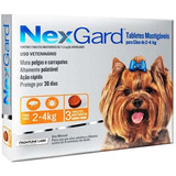 3 Tabletes Nexgard 2 A 4 Kg Antipulgas E Carrapatos Lacrado