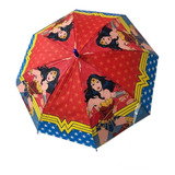 Paraguas Mujer Maravailla Wonder Woman Tom Y Jerry Looney Tu