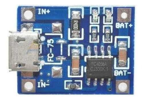  Módulo Placa Carregador Bateria Lítio Usb 4056 Arduino