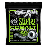 Encordado Ernie Ball Para Bajo Eléctrico Slinky Cobalt 2736