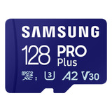 Samsung Memory Card Pro Plus 128gb Azul