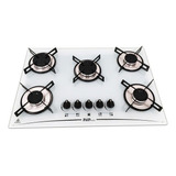 Cooktop A Gás 5 Bocas Mega Chama Bivolt D&d Metal Ce05br