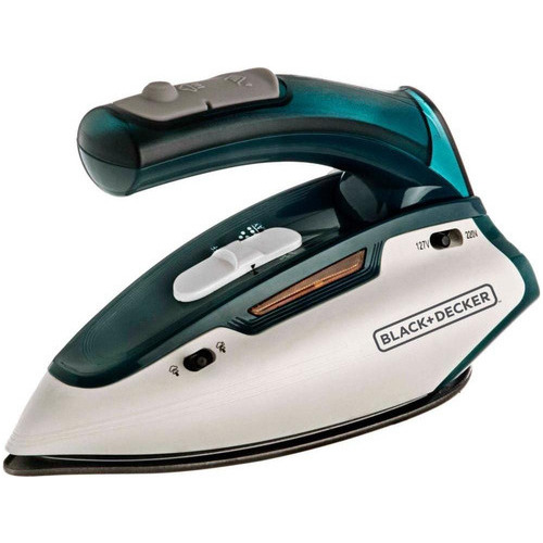 Ferro De Viagem Portátil Black+decker 777 Bivolt Verde