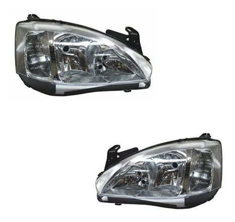 Par De Faros Chevrolet Corsa  2004 - 2008 5 Puertas 