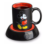 Taza Mickey Mouse Base Calentador Disney Cafe Te Caliente