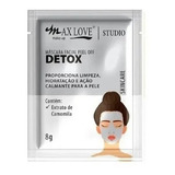 Max Love Máscara Facial Peel Off Skincare Detox Sachê - 8g Tipo De Pele Todas