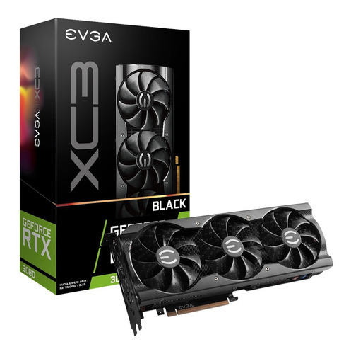 Placa De Video Evga Geforce Rtx 3080 Ixc3 Black Gaming 10g