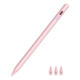 Stylus Pluma Lápiz Óptico Para iPad Tablet,carga Rápida,rosa