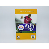 Apenas O Manual - Fifa 99 - Nintendo 64 - Original Gradiente