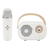 Micrófono Con Altavoz Portátil Mini Karaoke Machine