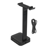 Soporte Para Auriculares Gamer Stand Rgbd9 Para Juegos, 2 Pu