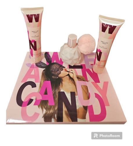 Kit Set Ariana Grande Sweet Like Candy Mujer Perfume+crema