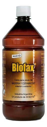 Biofax Cera Para Pisos De Madera Y Cerámicos