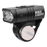 Farol De Led Forte T6 Bike A Prova D'agua Usb Recarregável