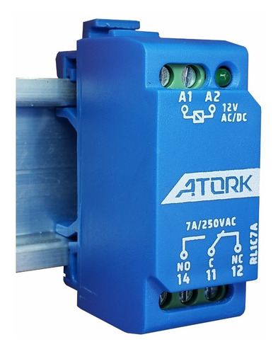 Relé Interface Acoplador Atork, 12v, 24v, 127v, 220v