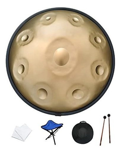 Handpan Steel Drums Instrumento Musical D Menor 9 Notas 22 P