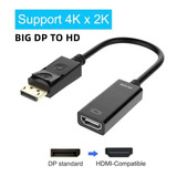 Cable Adaptador Displayport A Hdmi 4k/2k Ultra Hd / Full Hd