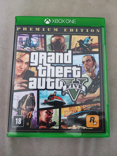 Gta V Premium Edition (mídia Física - Xbox One)