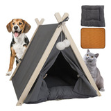 Cama Para Perro Gato Tienda Casa Mascotas Casita Tipi Teepee