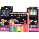 Lapices Prismacolor 48 Intensos + 12 Pastel + 12 Metalicos