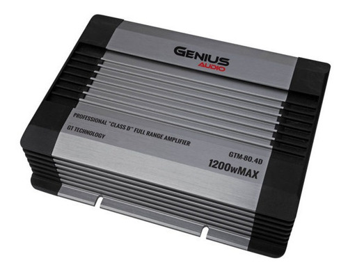 Genius 4 Canales Amp Digital Nano, Sound Quality Gtm-80.4d