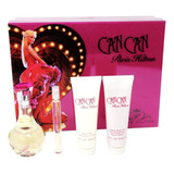 Paris Hilton Perfume Can Can Edp 100 Ml Set 4 Piezas