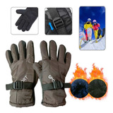 Guantes Térmicos Con Peluche Para Moto Bicicleta Invierno