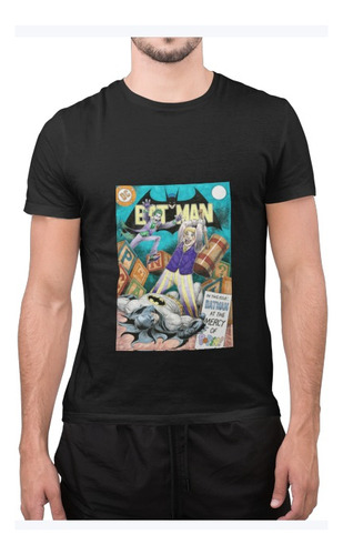 Polera Unisex Joker Popin Batman Comic Penca Estampado