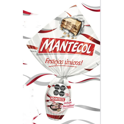Huevo De Pascuas Mantecol Semiamargo 200 Gr C\u002F 2 Bocaditos | MercadoLibre