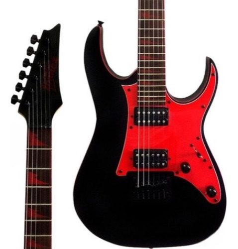 Guitarra Elétrica Ibanez Grg 131 Dx Bkf Black Flat Grg131dx