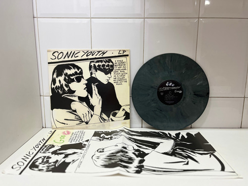 Sonic Youth Lp Color Goo Novo Raro Disco Vinil Pôster