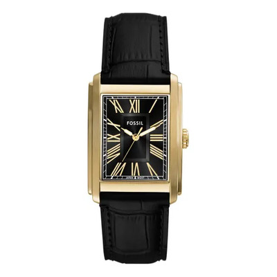 Reloj Hombre Fossil Fs6091 De Piel Negro | Meses sin interés