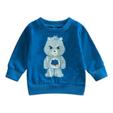 Blusa De Frio Flanelada Moletom Infantil Ursinhos Carinhosos