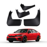 Kit De Aletas De Barro Para Honda Civic Sedan 11th 2023 - Ju