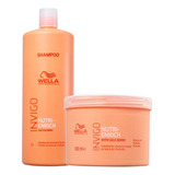 Kit Enrich Shampoo 1000ml + Máscara 500ml Wella Professional