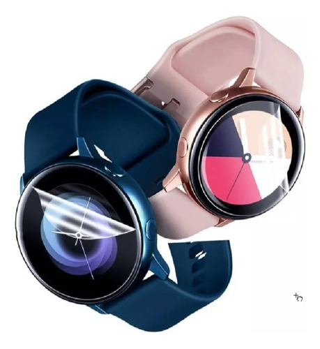 2 Pelicula Gel Prova D'água Para Samsung Galaxy Watch 