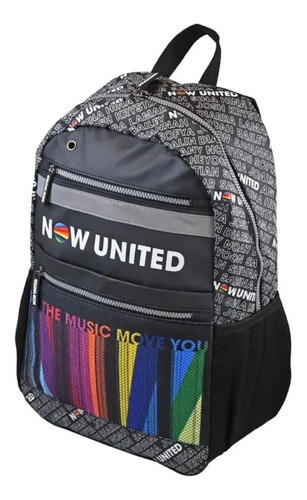 Mochila De Costas Escolar Now United Clio Nu3258