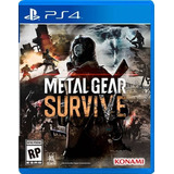 Metal Gear Survive Us Ps4 Nuevo Sellado