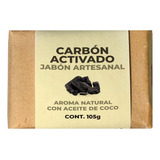 Jabón Artesanal De Carbón Activado 105g (10 Pzas)